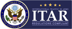 ITAR Regulations Compliant logo